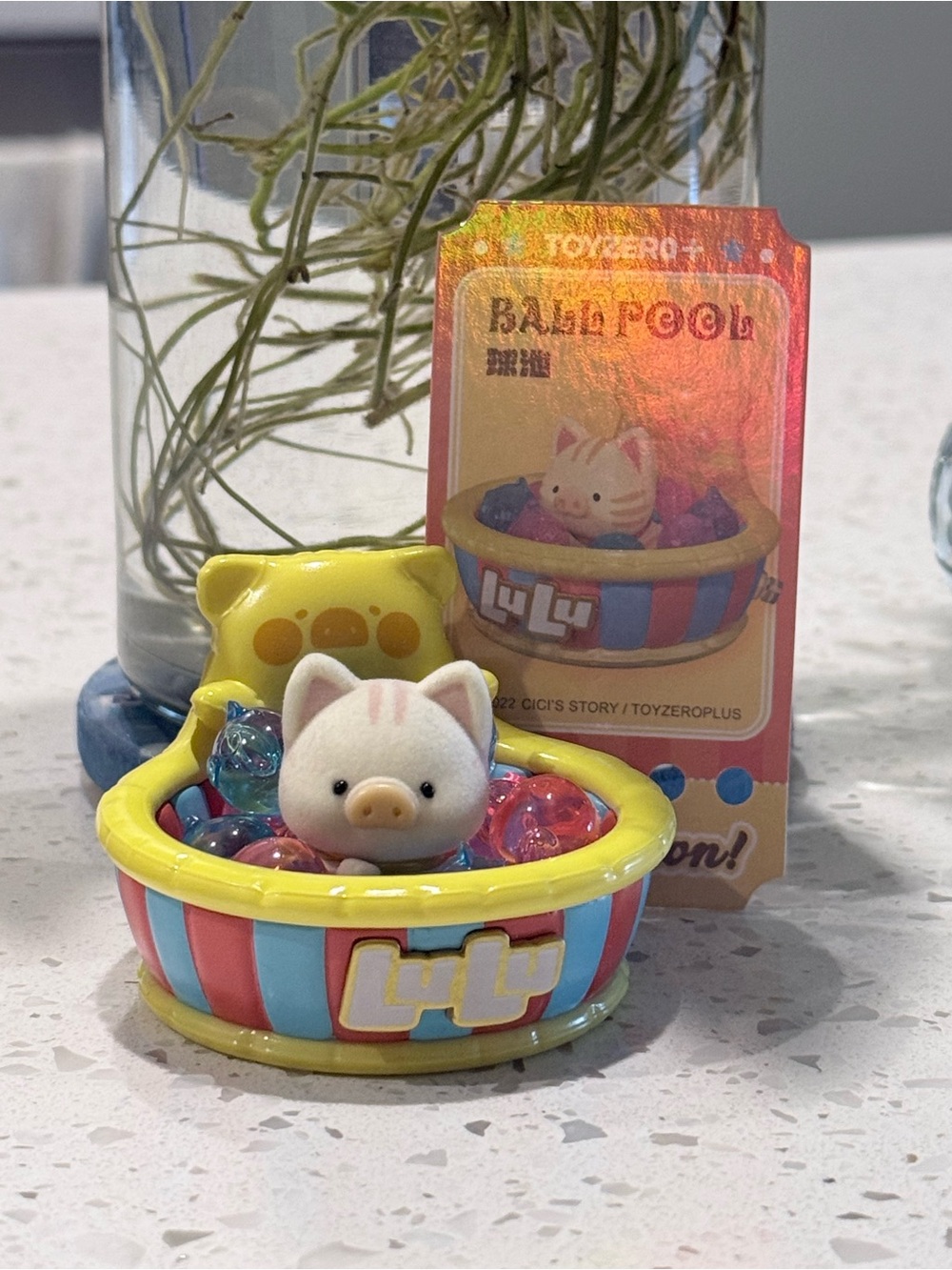LuLu the Piggy Celebration Series Ball Pool Figure – ToyZeroPlus x Cici’s Story